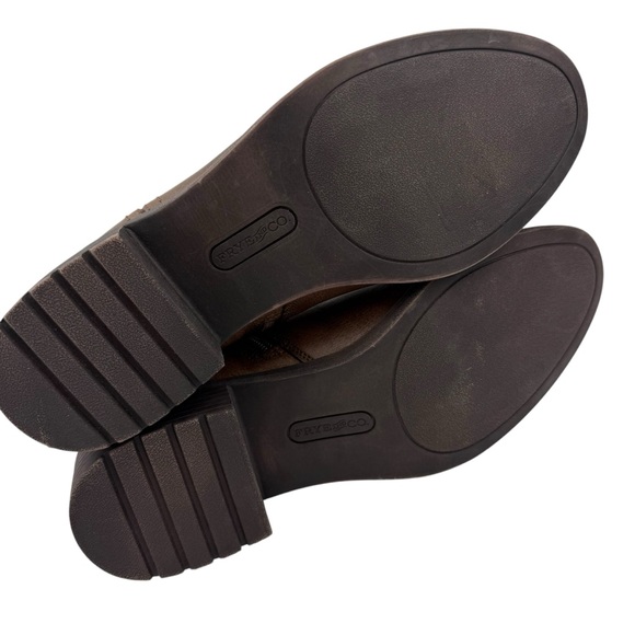 Brown Leather Ankle Boots - Picture 9 of 10